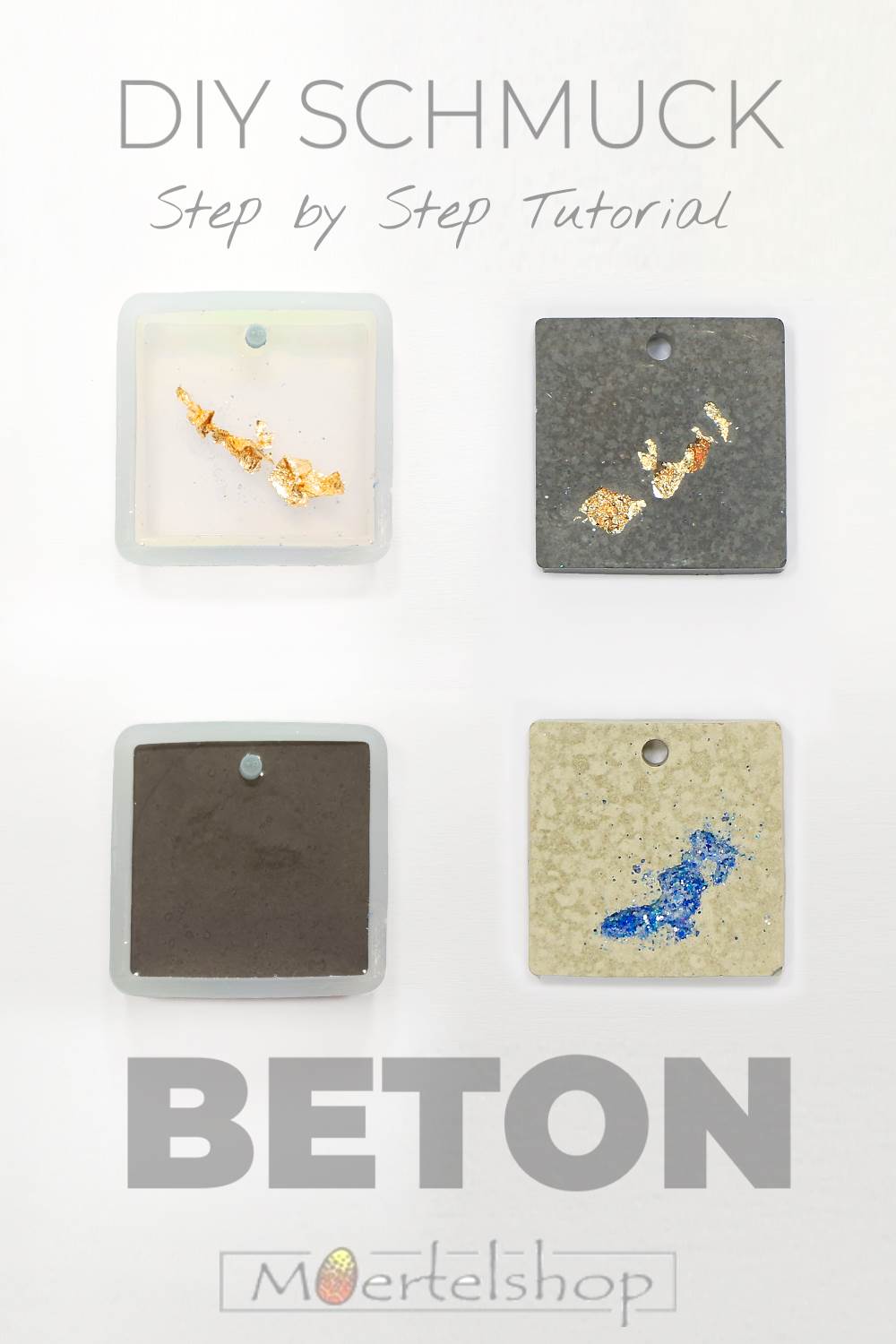 Betonschmuck Step by Step