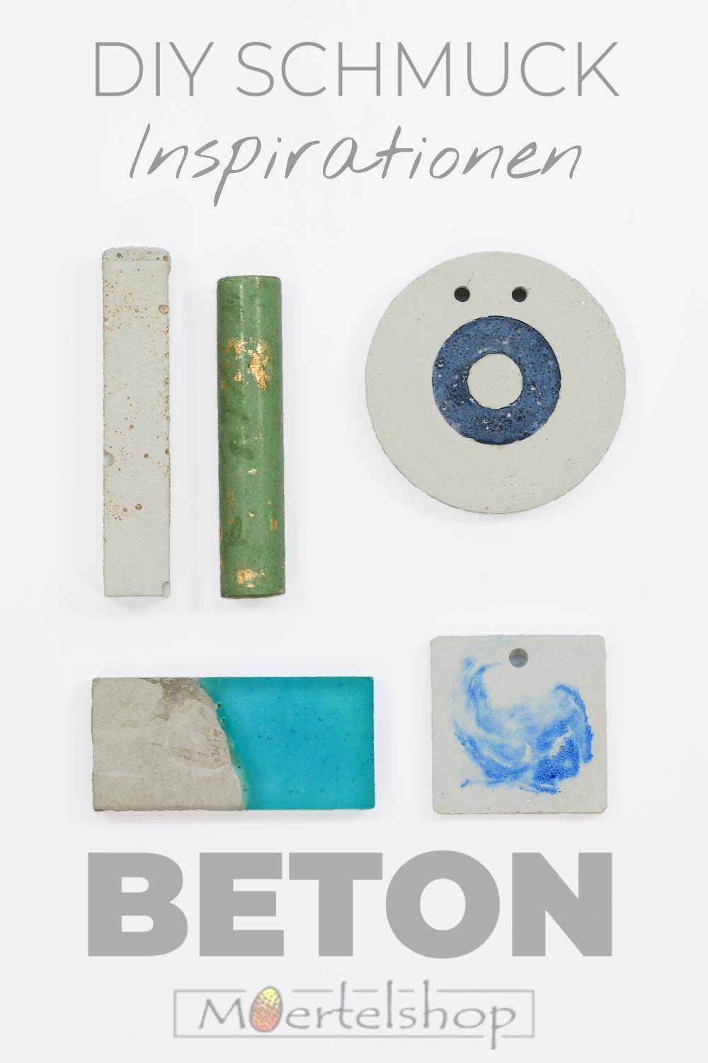 Betonschmuck Inspiration