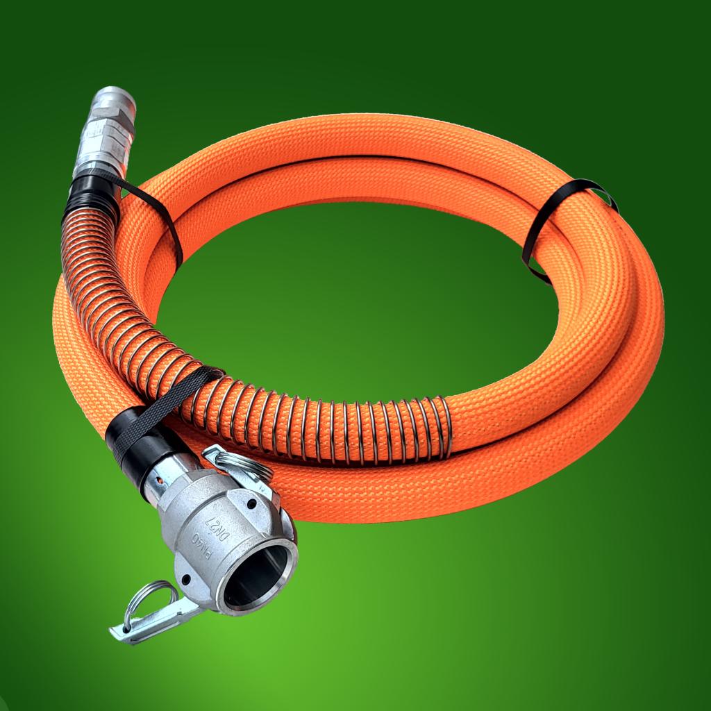 Lightweight mortar hose NW25, 5 m (original SPUMAX accessory) Lightweight mortar hose NW25, 5 m (original SPUMAX accessory)