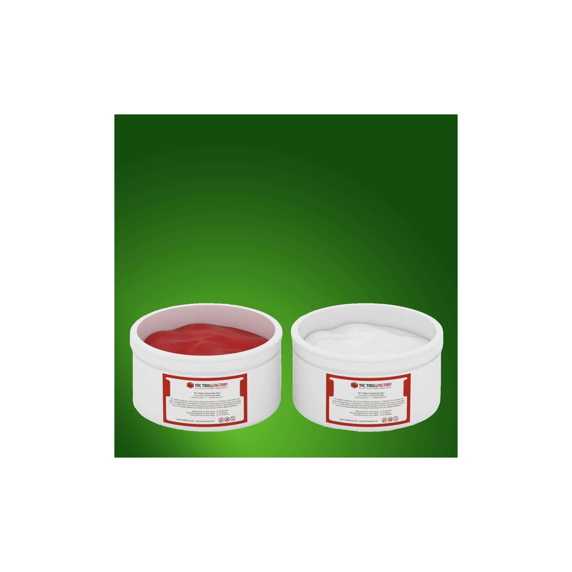 TFC In Silicone Gomma Tipo 3 HB Stagno In Ghisa Resistente Al Calore 1:1 2 Kg - Foto 9