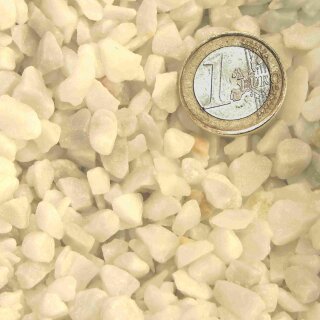 Terrazzo Grains Bianco Carrara, 25 kg 6-9 mm 5 kg