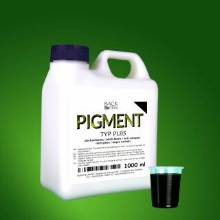 Liquid pigment type PL83 pitch black 1 l