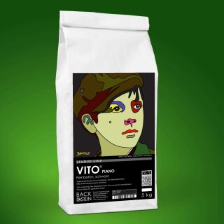 VITO ® PIANO fine concrete, black 5 kg