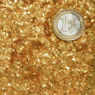 Gold mica muscovite calcinated, granulation 1-2 mm 25 kg