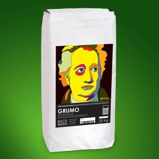 GRUMO base mortar, white 900 kg with unloading aid