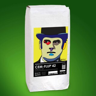 CEM-FLUP®-42 Fließzement weiß 300 kg (12 Sack)