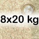Glimmer Muskovit, Körnung 0-1 mm 160 kg (8 x 20 kg)
