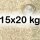 Glimmer Muskovit, Körnung 0-1 mm 300 kg (15 x 20 kg)