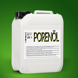 Pore filling oil, 20 L